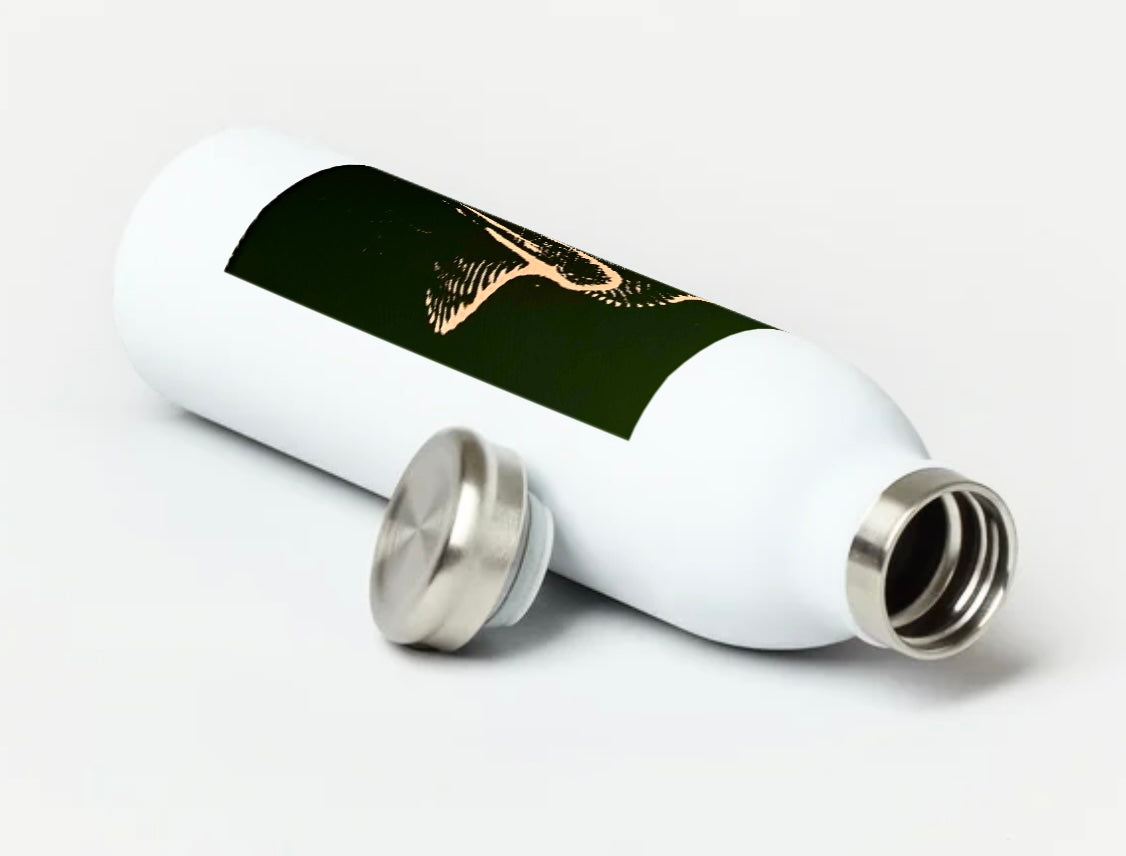 Hochwertige Wasserflasche, Vakuumisolierung für kalt & warm Getränke, Limited Edition Art by DaisyArtCzeczor
