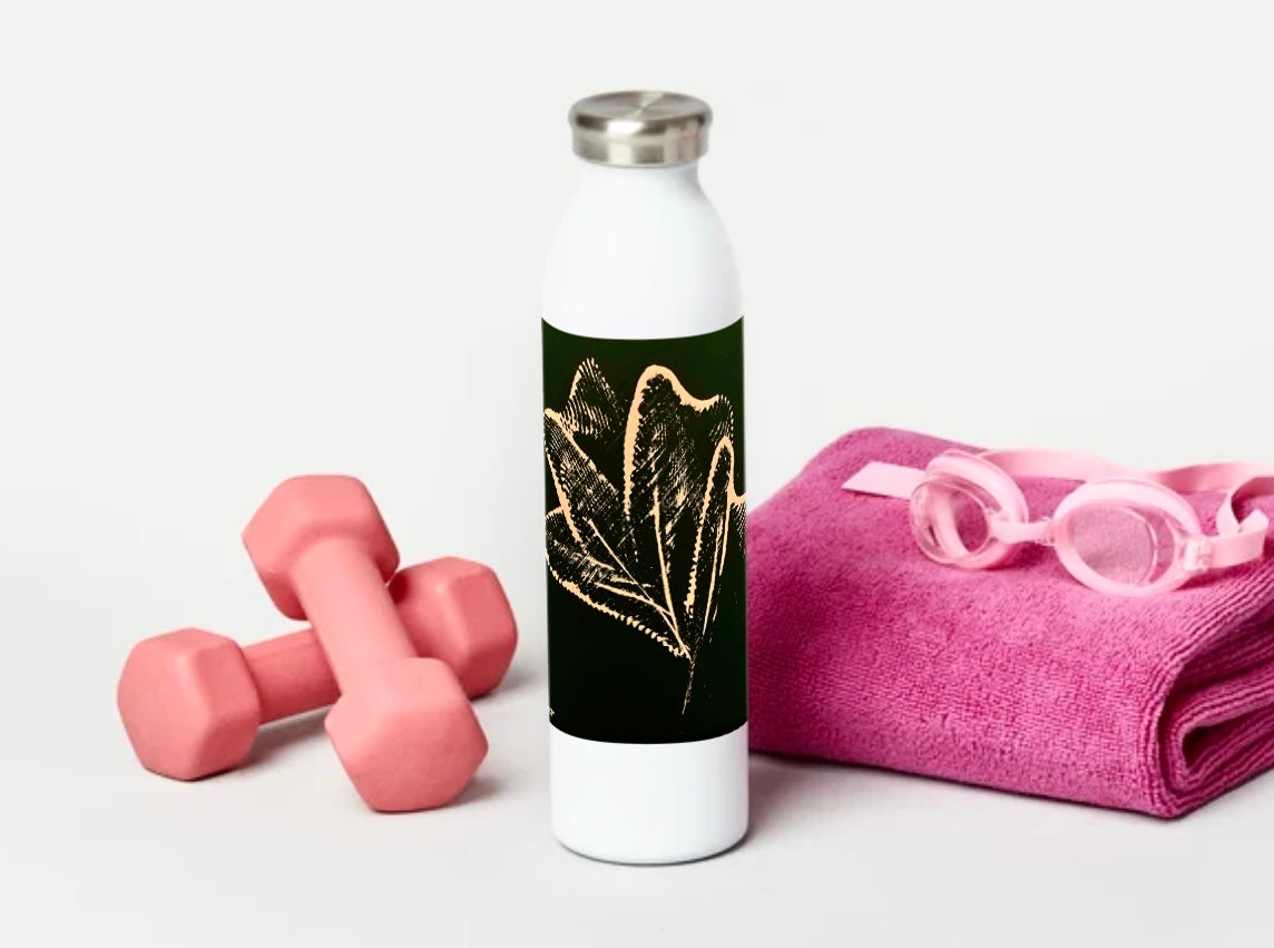 Hochwertige Wasserflasche, Vakuumisolierung für kalt & warm Getränke, Limited Edition Art by DaisyArtCzeczor
