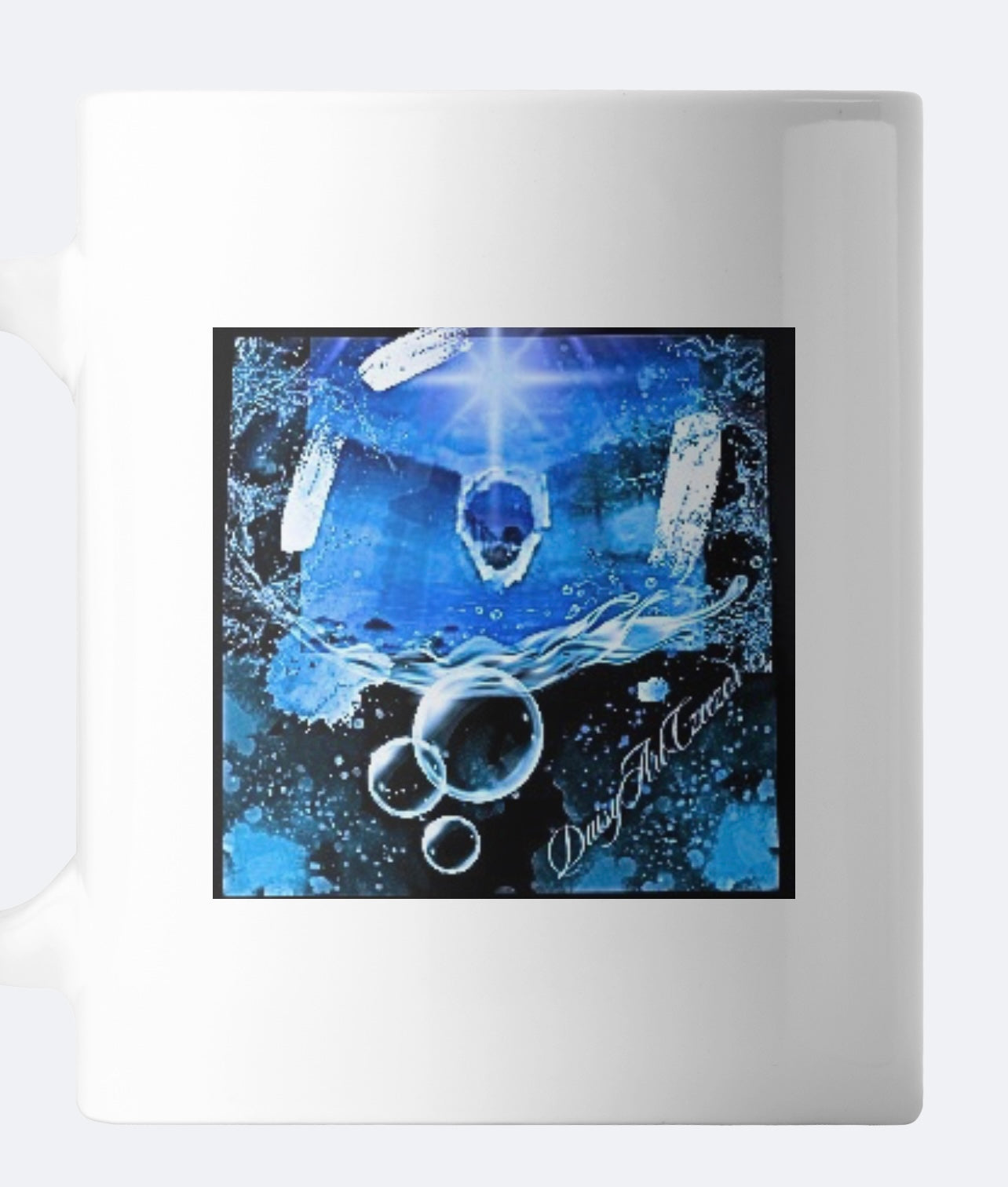 Hochwertiger Keramikbecher, Limited Edition Art by DaisyArtCzeczor