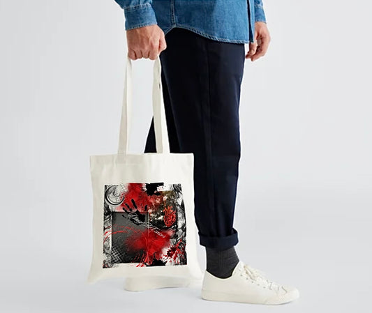 Art is a weapon- Hochwertige Tragetasche (Baumwolle), Limited Edition Art by DaisyArtCzeczor