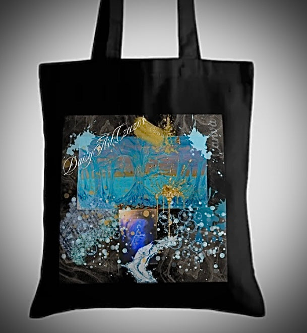 Hochwertige Tragetasche (Baumwolle), Limited Edition Art by DaisyArtCzeczor
