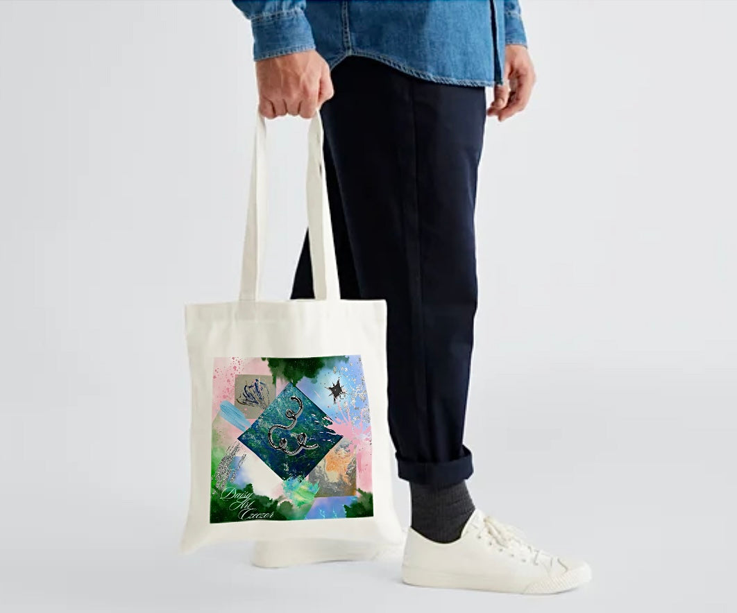 Hochwertige Tragetasche (Baumwolle), Limited Edition Art by DaisyArtCzeczor