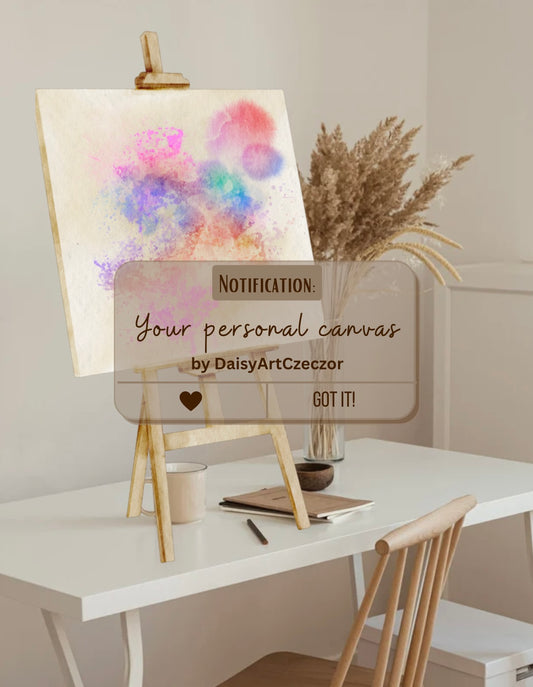 ✨ Your Personal Canvas – Kunst im DaisyArtCzeczor-Style ✨ individuelles Wunschkunst-Projekt, spirituelle Heilung durch Kunst