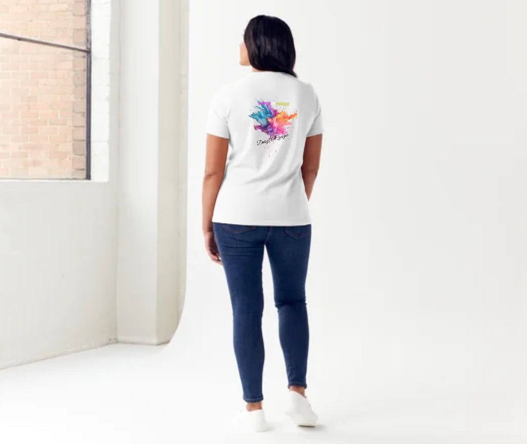 Kurzarm T-Shirt (Baumwolle), Limited Edition Art Shirt by DaisyArtCzeczor - T-Shirt Kollektion (inkl. gratis Flasche ODER Tragetasche – nur bis 01.06.2025!