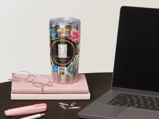 Hochwertige KUNST Edelstahl Isolier-Becher by DaisyArtCzeczor- Original Kunstwerk Drucke