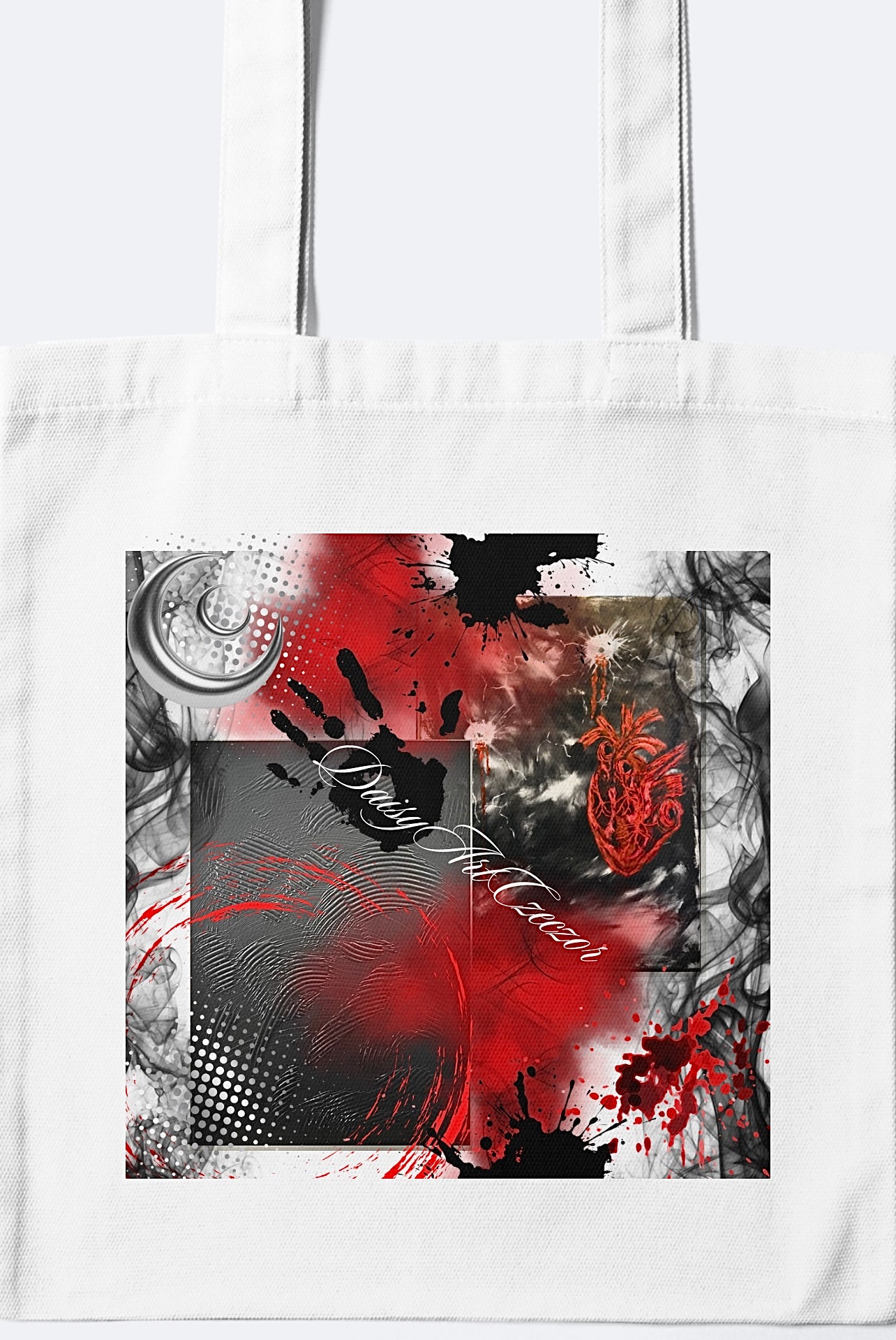 Art is a weapon- Hochwertige Tragetasche (Baumwolle), Limited Edition Art by DaisyArtCzeczor