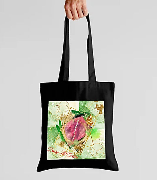 Soft power - Hochwertige Tragetasche (Baumwolle), Limited Edition Art by DaisyArtCzeczor