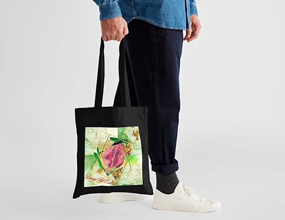 Soft power - Hochwertige Tragetasche (Baumwolle), Limited Edition Art by DaisyArtCzeczor