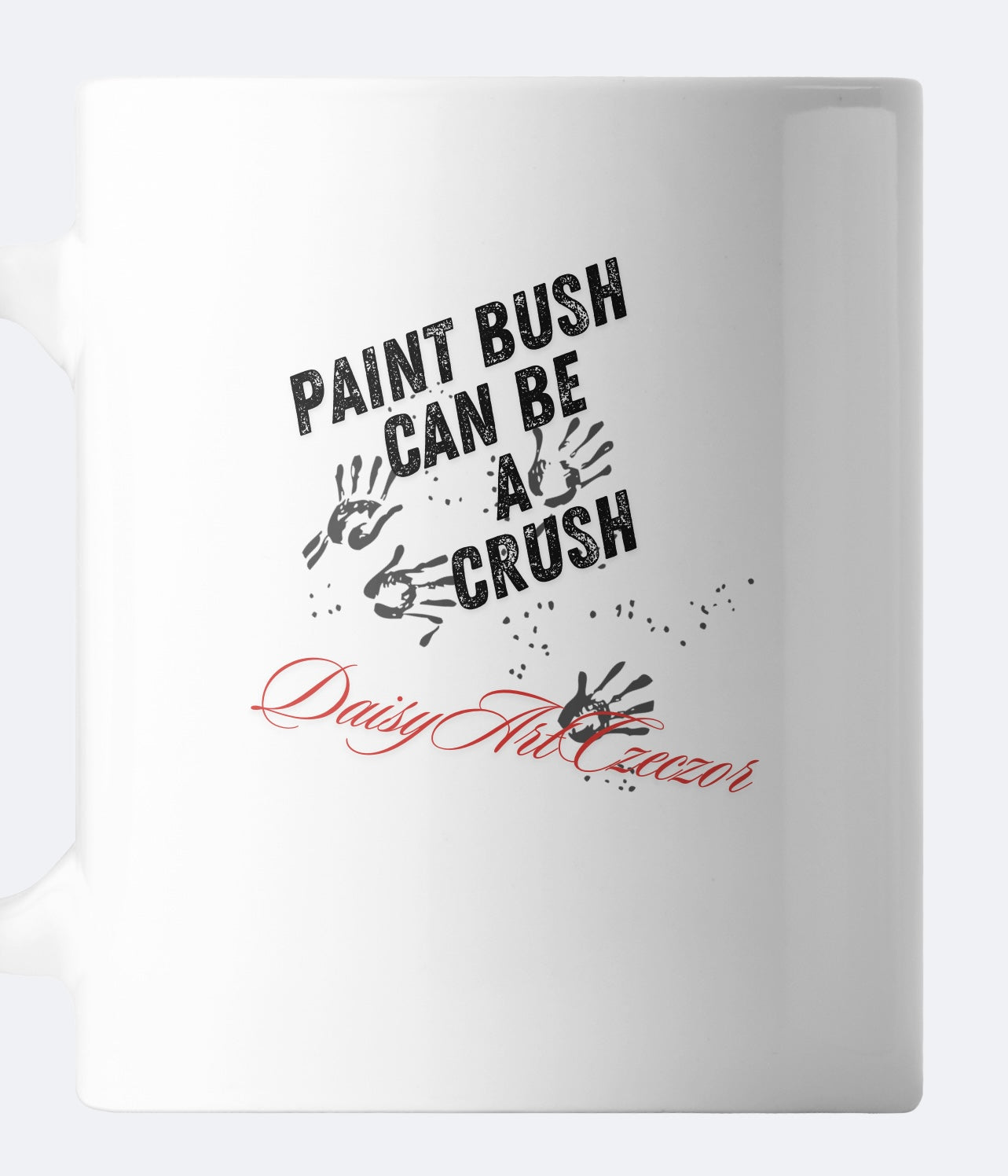 Hochwertiger Keramikbecher, Limited Edition Art by DaisyArtCzeczor
