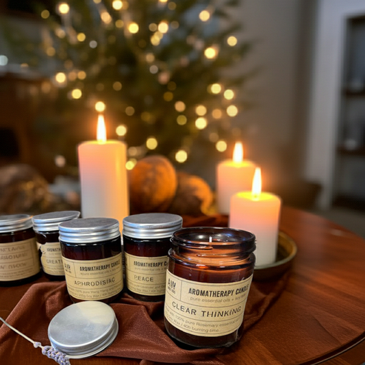 Aromatherapy Candle – Sojawachskerze mit ätherischen Ölen