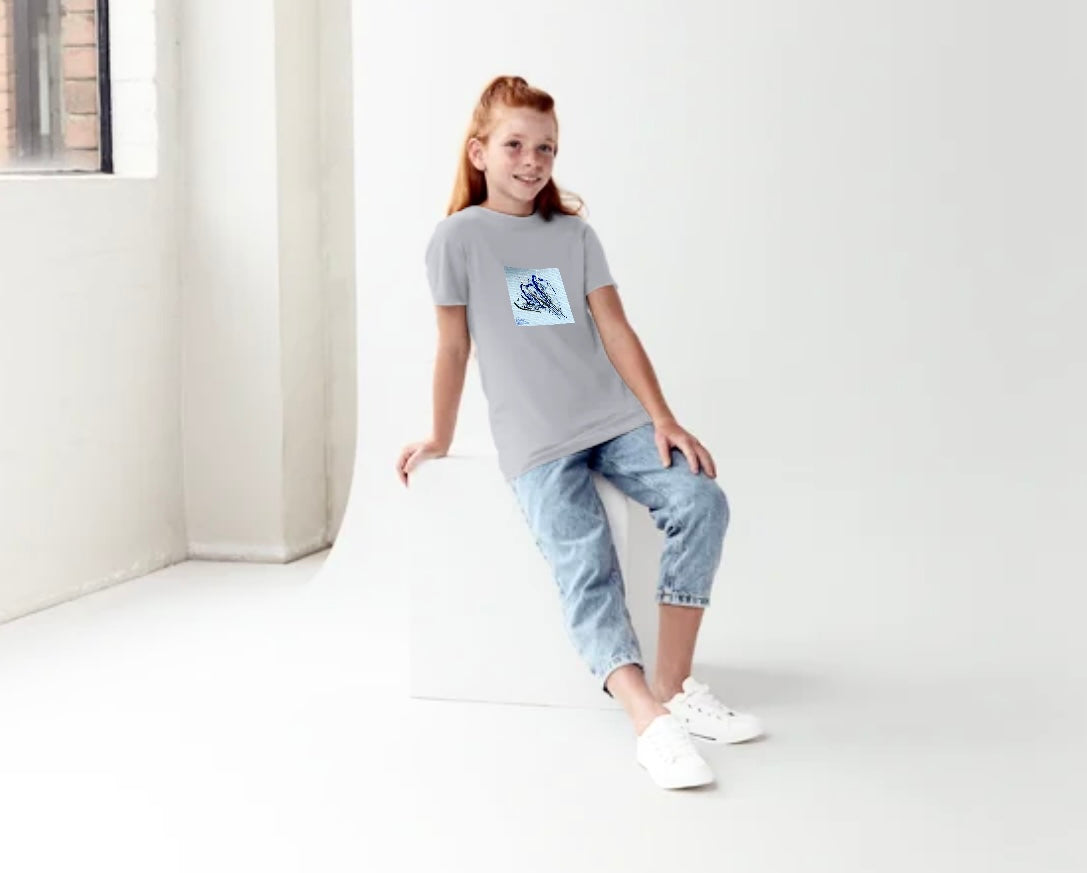 Kurzarm T-Shirt (Baumwolle), Limited Edition Art Shirt by DaisyArtCzeczor - Marke Bella + Canvas & Rabbit Skins
