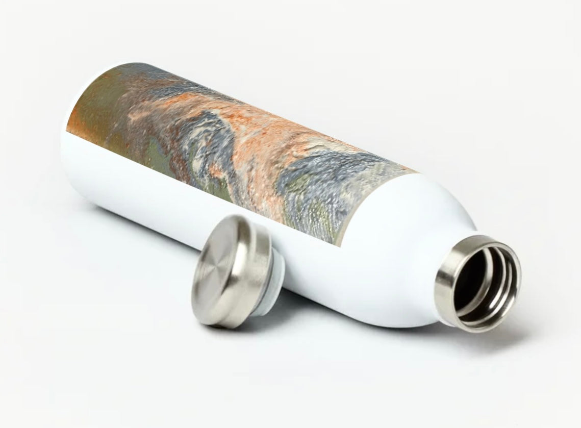 Hochwertige Wasserflasche, Vakuumisolierung für kalt & warm Getränke, Limited Edition Art by DaisyArtCzeczor