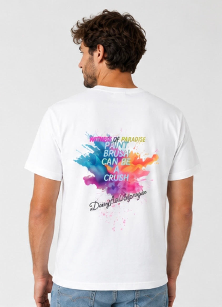 Kurzarm T-Shirt (Baumwolle), Art Shirt by DaisyArtCzeczor