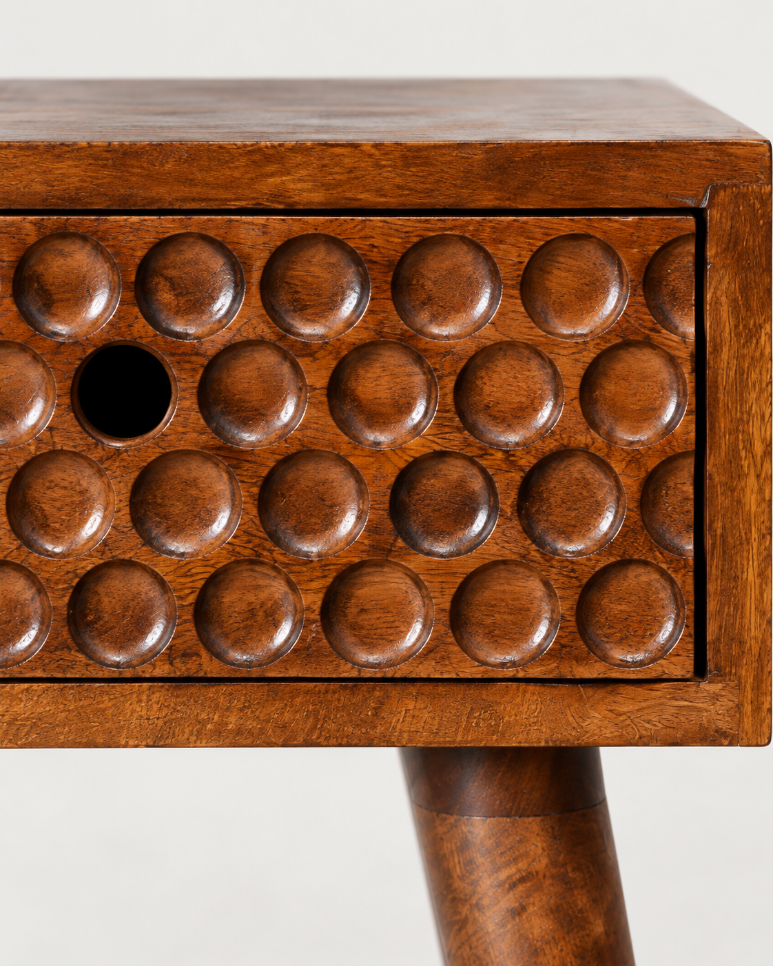 Torun Bedside – Handgefertigter Nachttisch aus 100% massivem Mangoholz