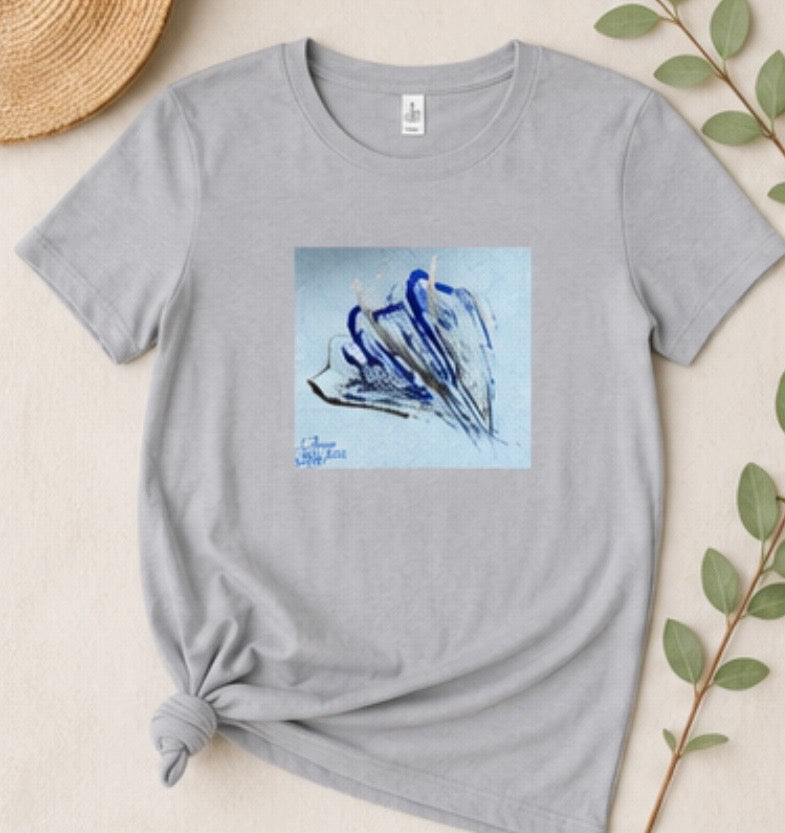 Kurzarm T-Shirt (Baumwolle), Art Shirt by DaisyArtCzeczor