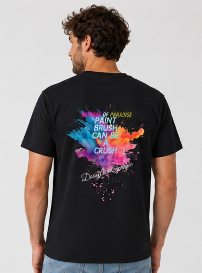 Kurzarm T-Shirt (Baumwolle), Art Shirt by DaisyArtCzeczor