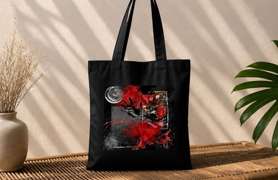 Art is a weapon- Hochwertige Tragetasche (Baumwolle), Art by DaisyArtCzeczor