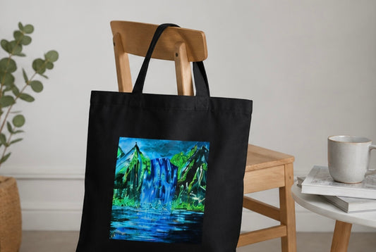 Hochwertige Tragetasche (BIO-Baumwolle), Art by DaisyArtCzeczor - Westford Mill Produkt