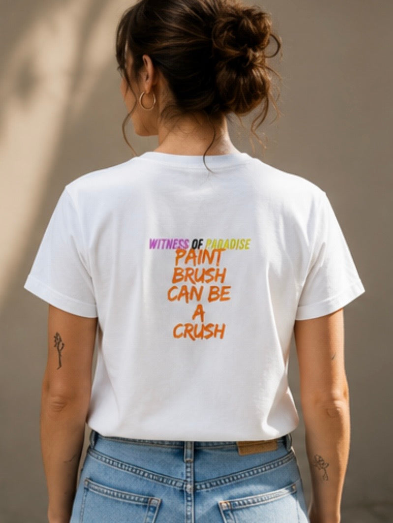 Kurzarm T-Shirt (Baumwolle), Art Shirt by Daisy Art Czeczor