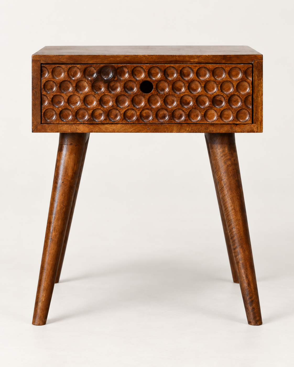 Torun Bedside – Handgefertigter Nachttisch aus 100% massivem Mangoholz