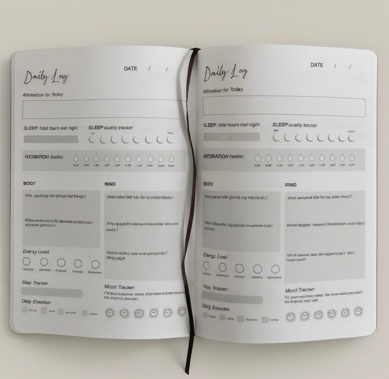 WOHLFÜHL-TAGEBÜCHER mit einzigartigem Design ✨