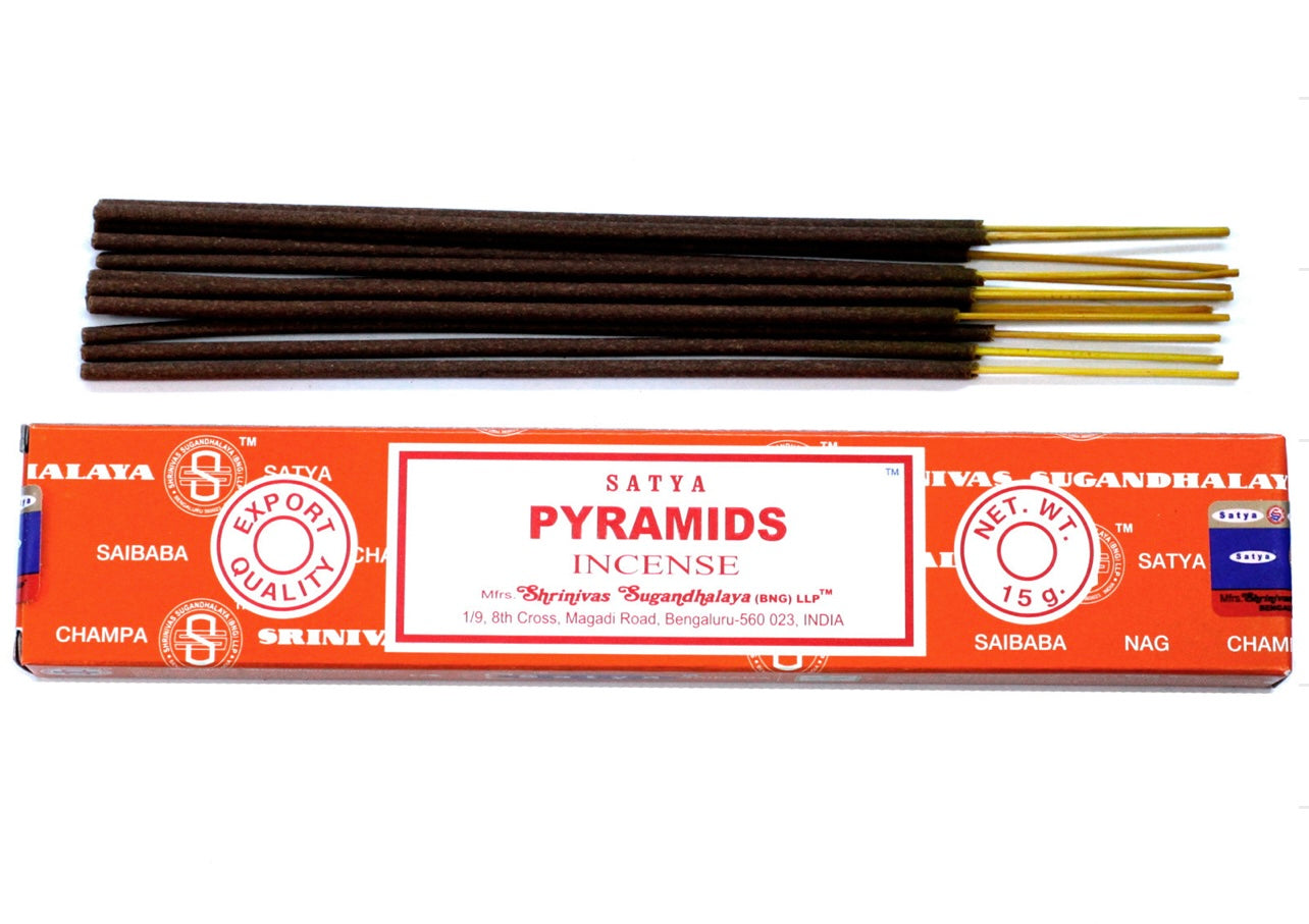 Satya Räucherstäbchen - 12 Päckchen × 15 g / 180 Räucherstäbchen