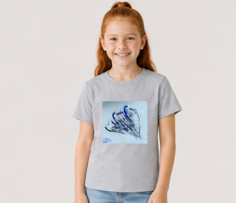 Kurzarm T-Shirt (Baumwolle), Art Shirt by DaisyArtCzeczor