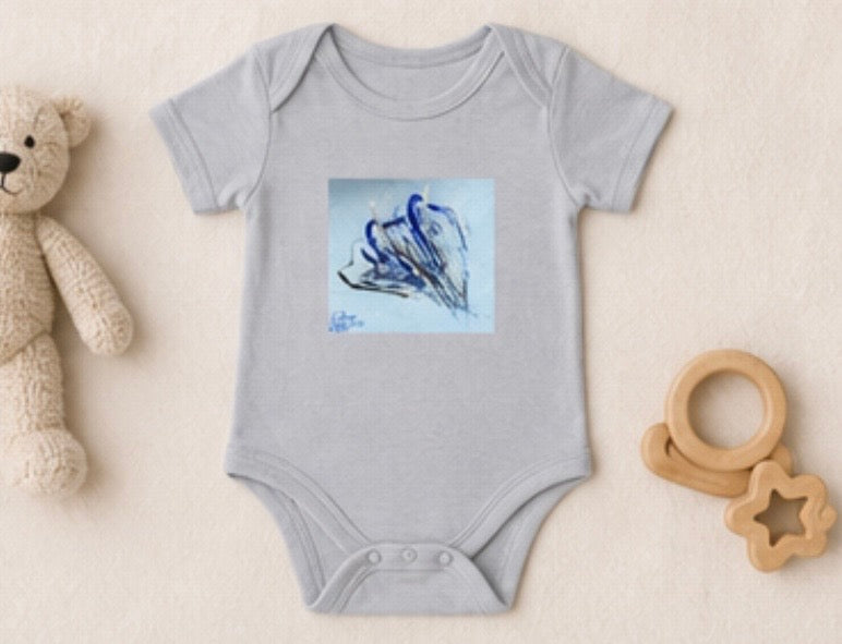 Kurzarm T-Shirt (Baumwolle), Art Shirt by DaisyArtCzeczor