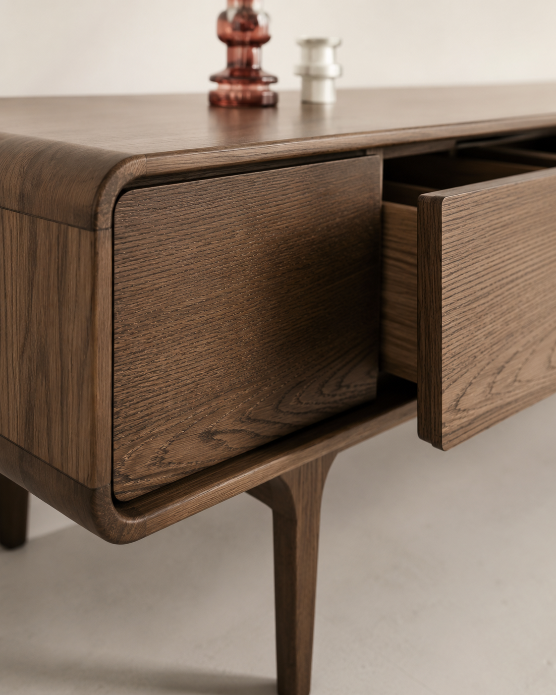 Darwin TV-Bench – Dunkelbraun - 180 cm