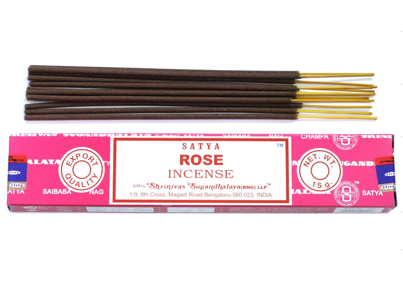 Satya Räucherstäbchen - 12 Päckchen × 15 g / 180 Räucherstäbchen