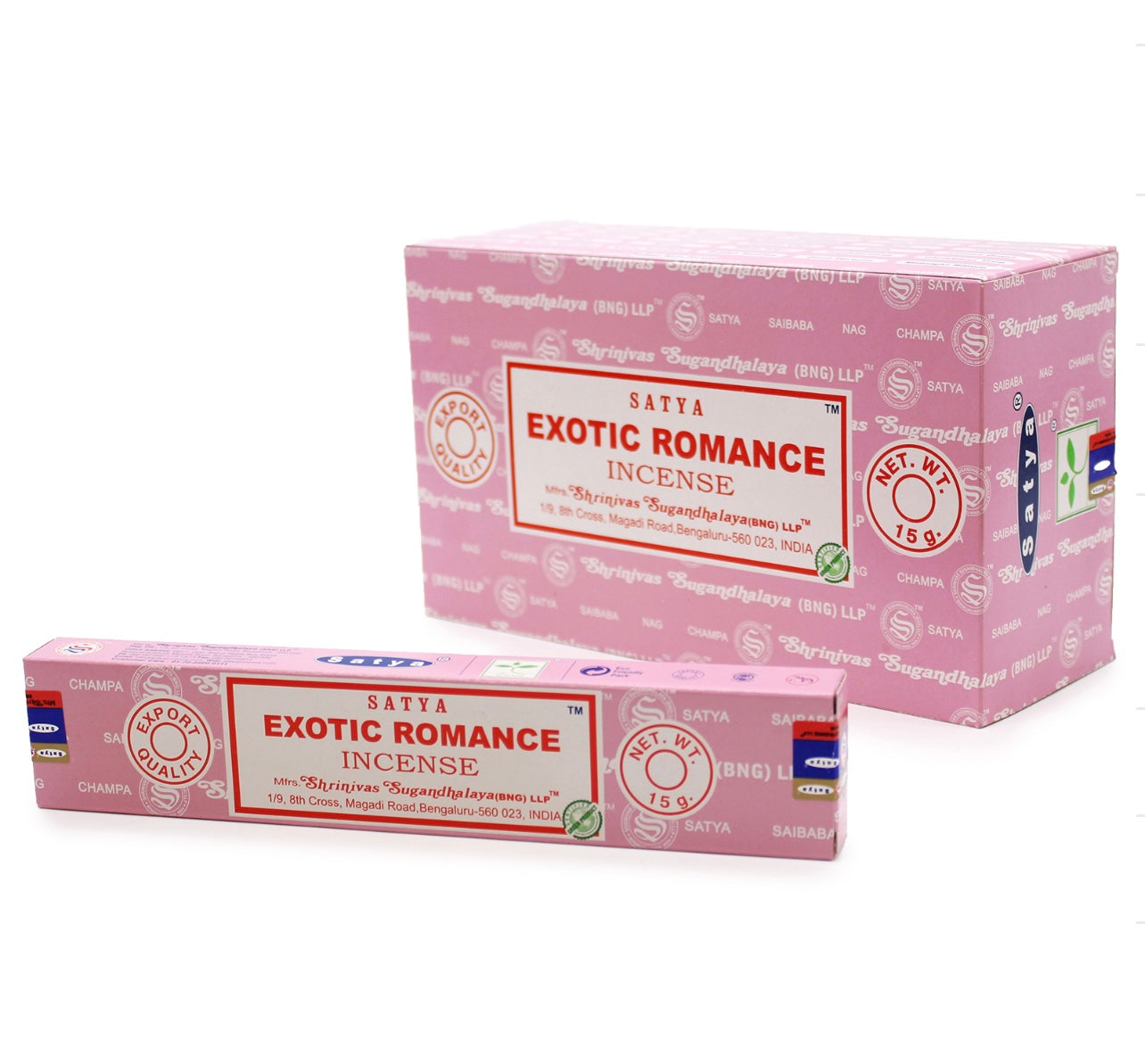 Satya Räucherstäbchen - 12 Päckchen × 15 g / 180 Räucherstäbchen