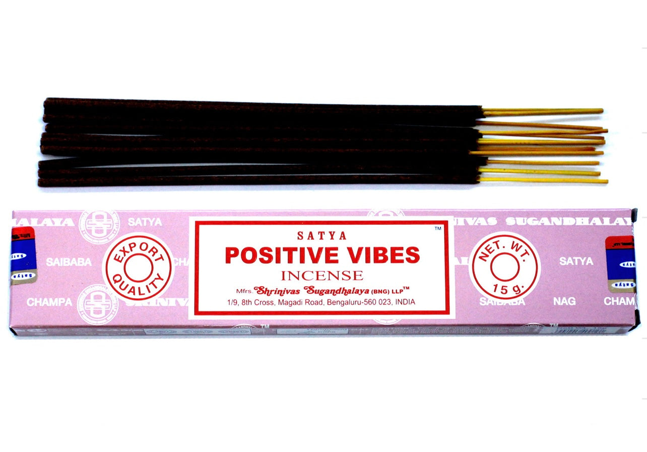 Satya Räucherstäbchen - 12 Päckchen × 15 g / 180 Räucherstäbchen