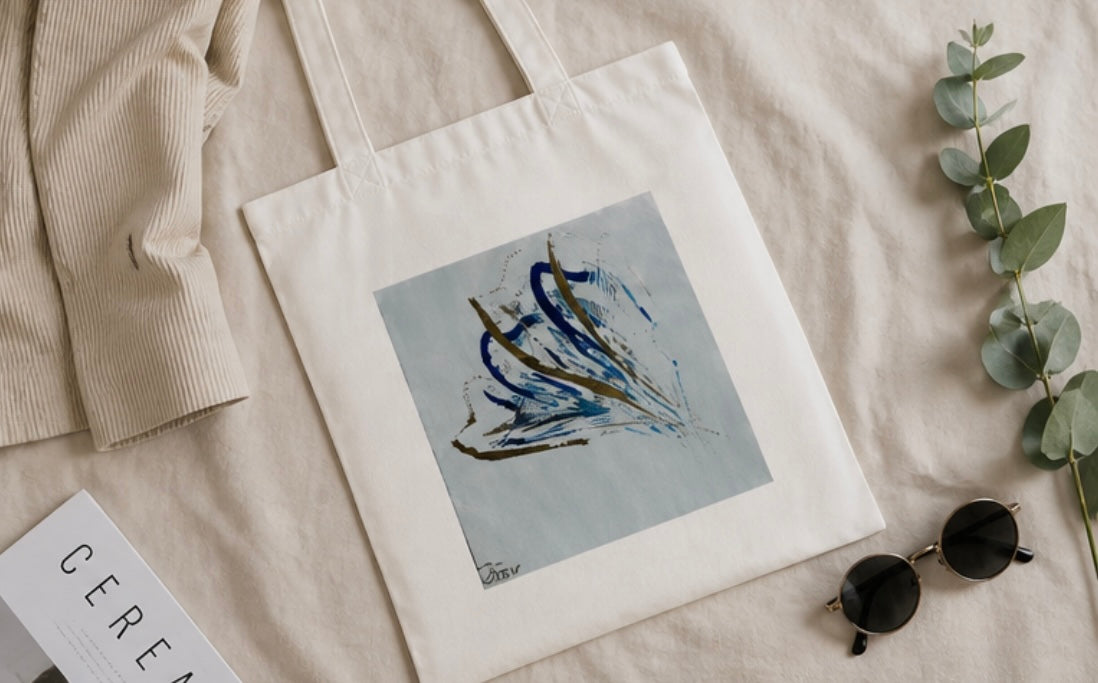 Hochwertige Tragetasche (Baumwolle), Art by DaisyArtCzeczor - Westford Mill Produkt