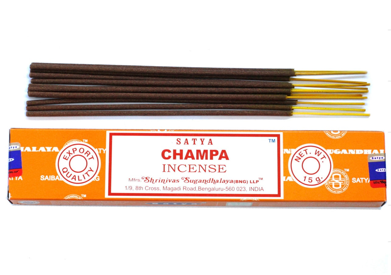 Satya Räucherstäbchen - 12 Päckchen × 15 g / 180 Räucherstäbchen