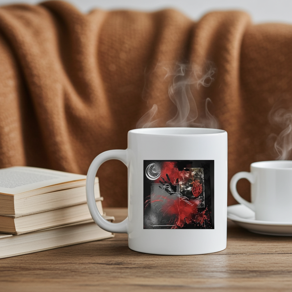 Art of Mug-Hochwertiger Keramikbecher, Art by DaisyArtCzeczor