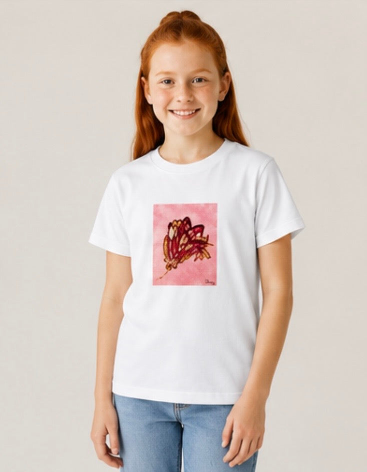 Kurzarm T-Shirt für Kind & Baby (Baumwolle), Art Shirt by Daisy Art Czeczor