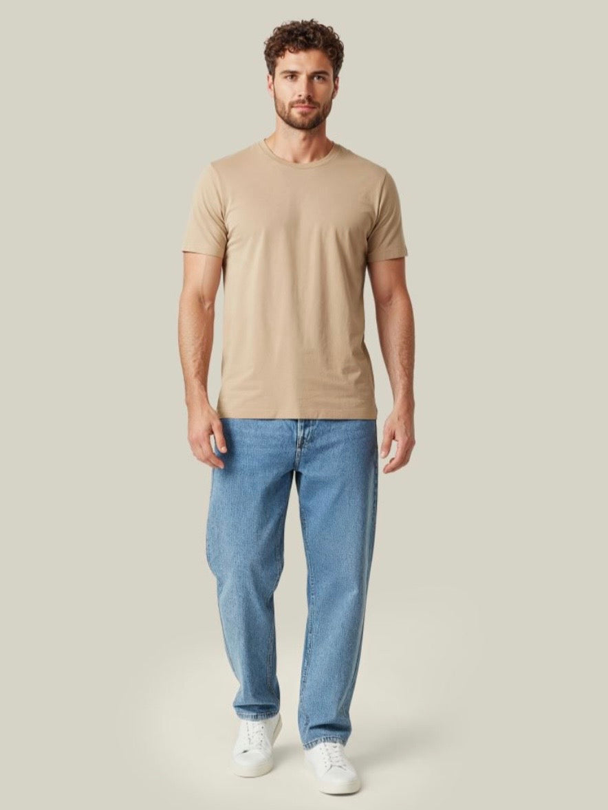 Heavy Oversized Unisex T-Shirt – 180 GSM – 100 % Bio-Baumwolle – OCS zertifiziert