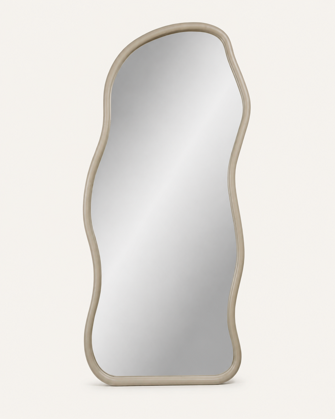 Bega Statement-Spiegel – Organische Form Beige | 89 × 180 cm