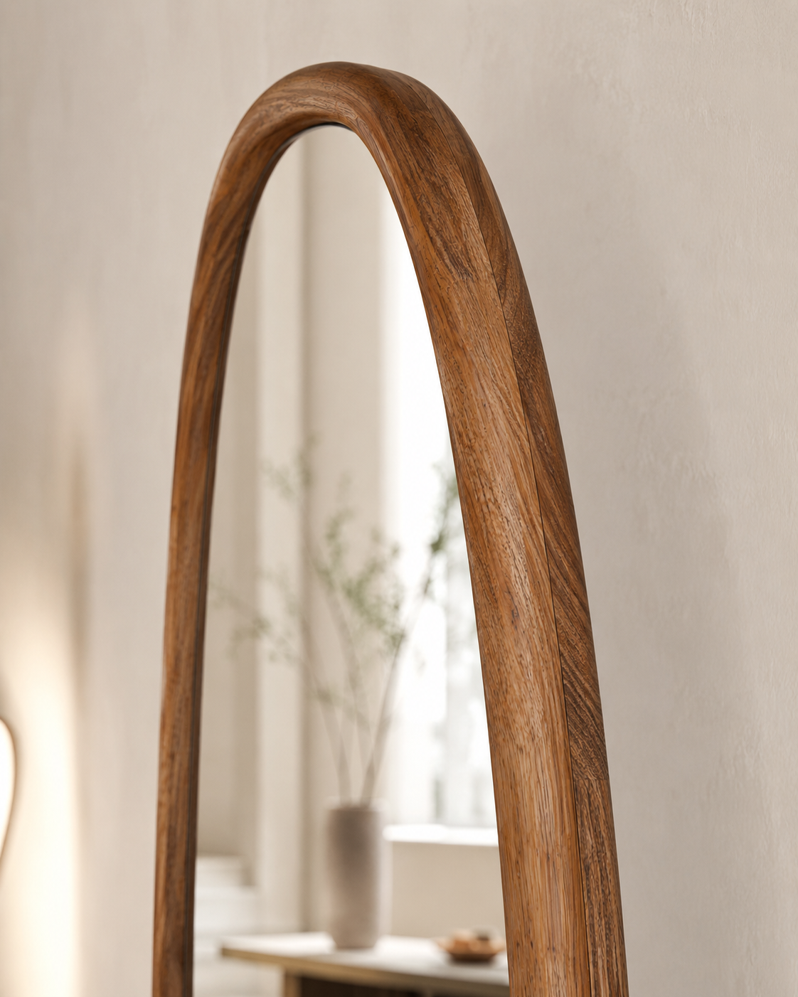 Luxon Ganzkörperspiegel – Holzoptik | 40 × 150 cm