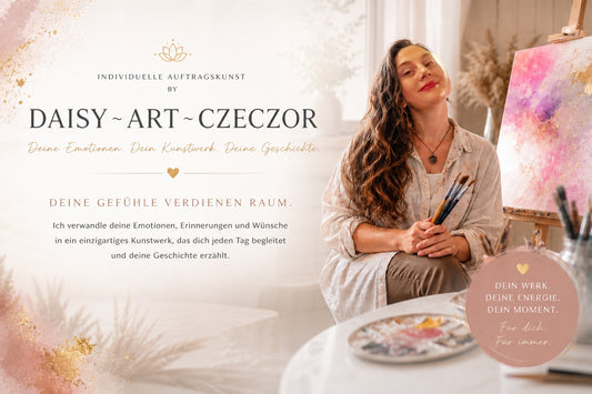 Your Personal Canvas – Kunst in Daisy Art Czeczor-Style - Deine Emotion & Story auf Leinwand