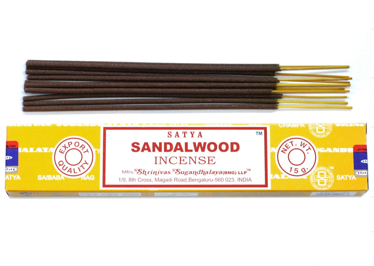Satya Räucherstäbchen - 12 Päckchen × 15 g / 180 Räucherstäbchen