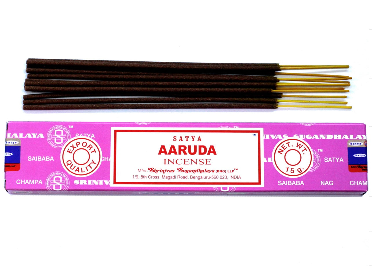 Satya Räucherstäbchen - 12 Päckchen × 15 g / 180 Räucherstäbchen