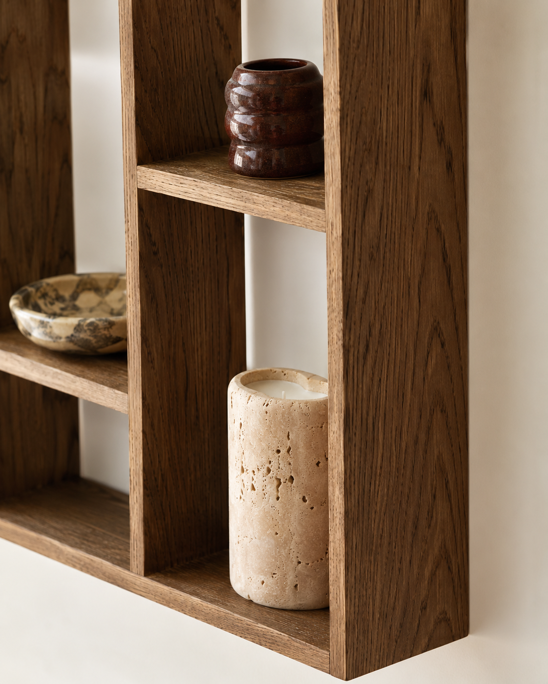 Townsville Wall Shelf – Dunkelbraun