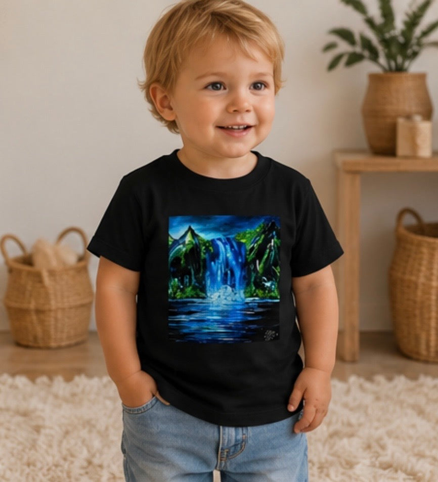 Kurzarm T-Shirt (Baumwolle), Art Shirt by DaisyArtCzeczor