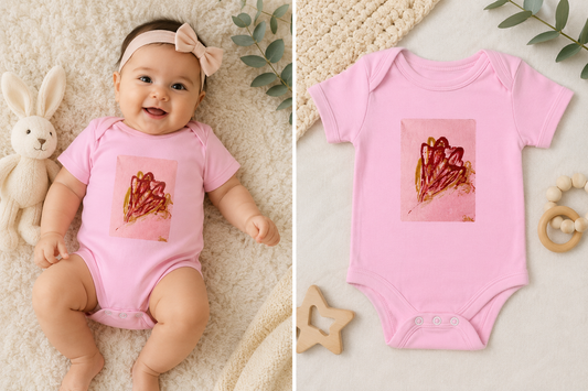 Kurzarm T-Shirt für Kind & Baby (Baumwolle), Art Shirt by Daisy Art Czeczor