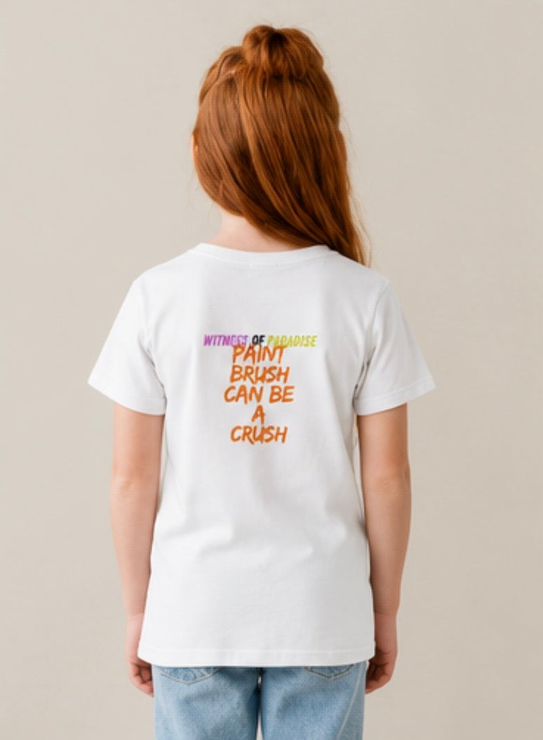 Kurzarm T-Shirt (Baumwolle), Art Shirt by Daisy Art Czeczor