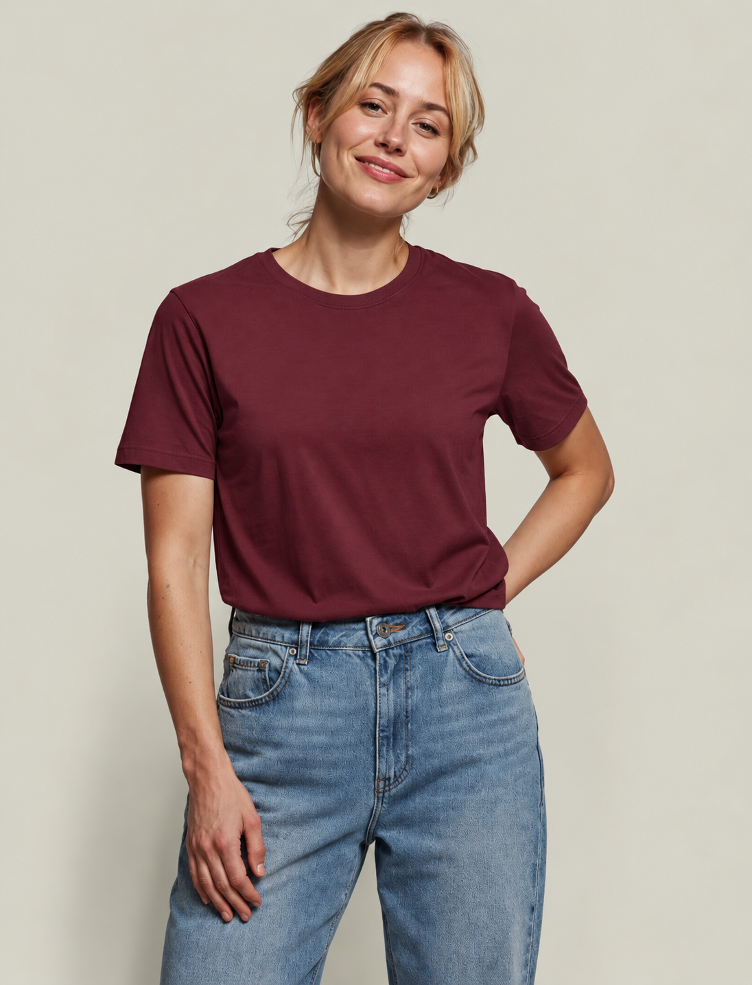 Heavy Oversized Unisex T-Shirt – 180 GSM – 100 % Bio-Baumwolle – OCS zertifiziert