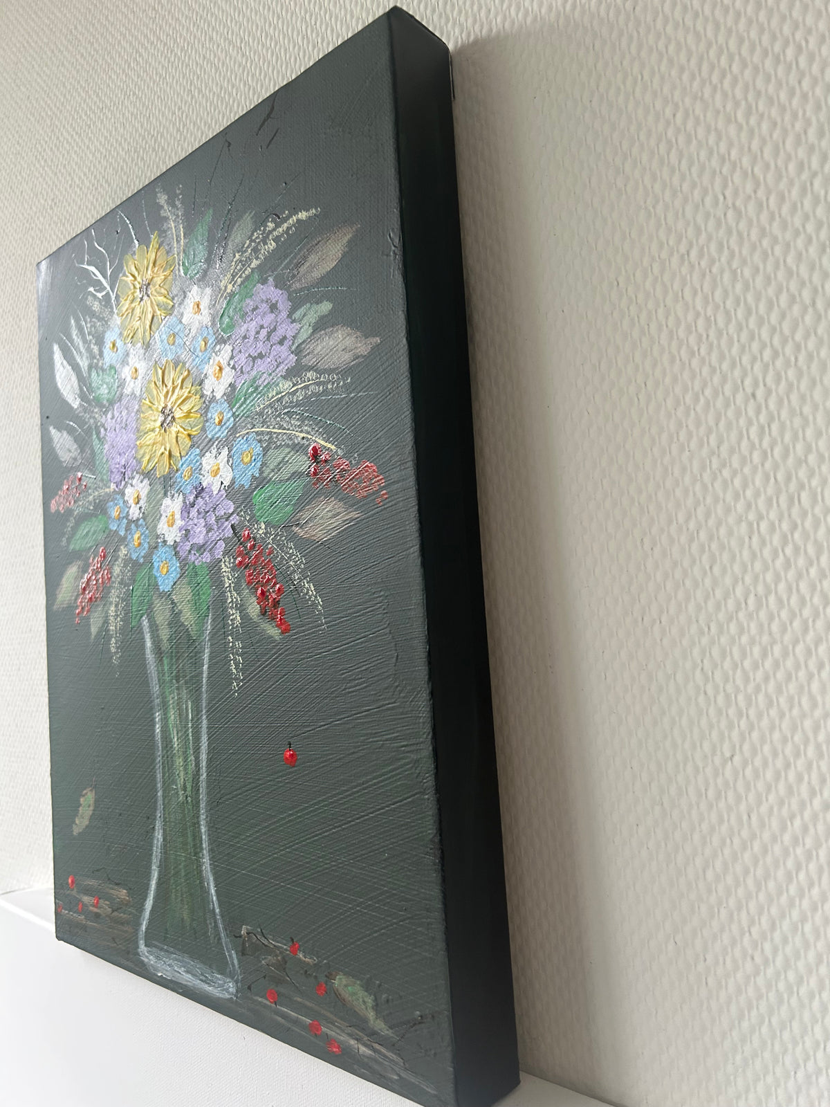 Warm pieces by Daisy Art Czeczor - 40 x 30 x 4 cm - Original Werk