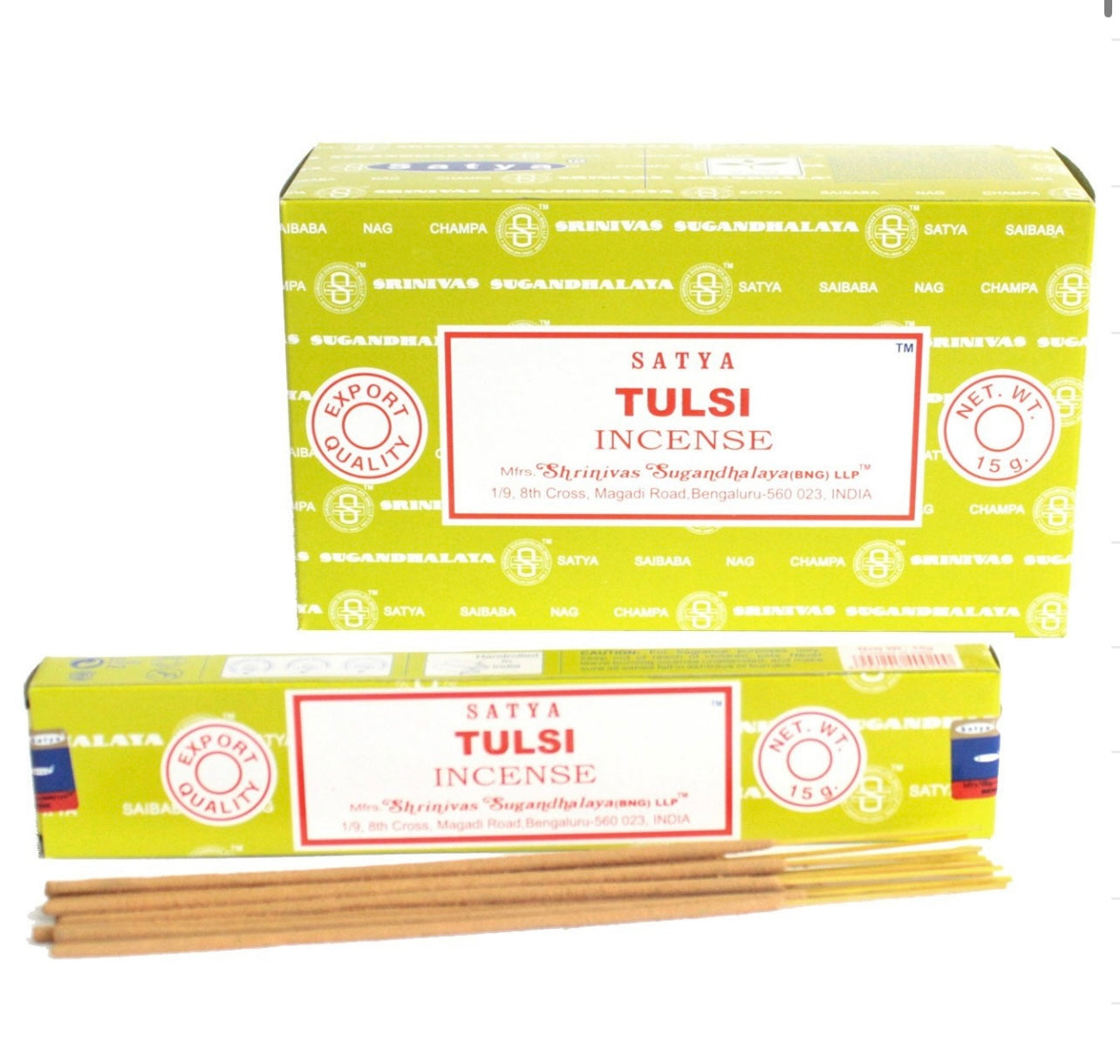 Satya Räucherstäbchen - 12 Päckchen × 15 g / 180 Räucherstäbchen