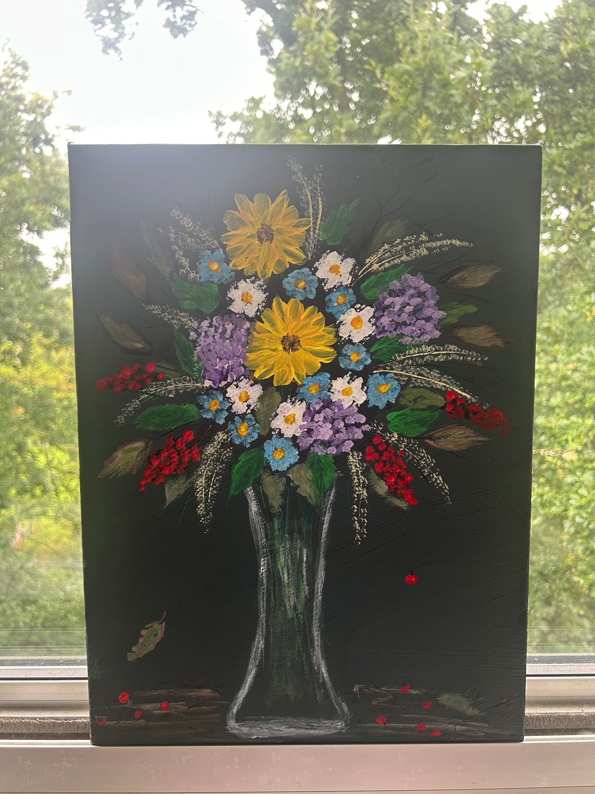 Warm pieces by Daisy Art Czeczor - 40 x 30 x 4 cm - Original Werk